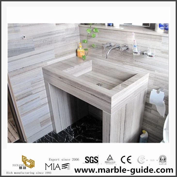 crystal wood marble bathroom vanity