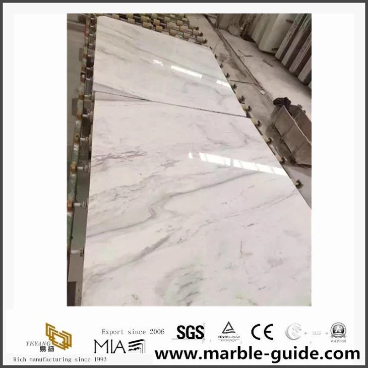 Luxury New Volakas White Marble For Floor And Wall Tile