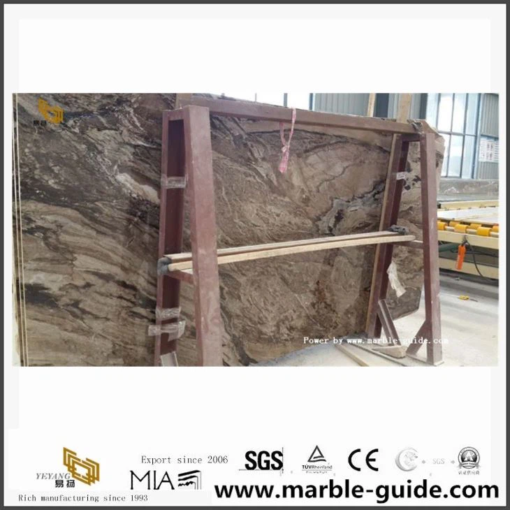 multicolor landscape marble slabs for floor tiles