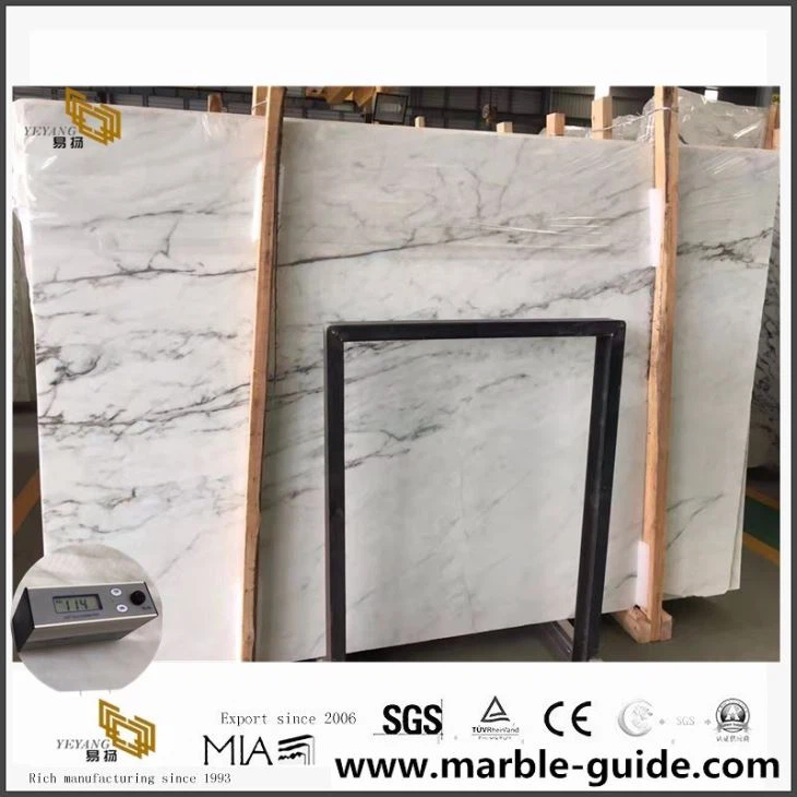 New Polished Statuario Jade Marble Slabs For Hotel Bathroom Wall Tile Decor