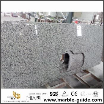 Gulbja baltā granīta countertops