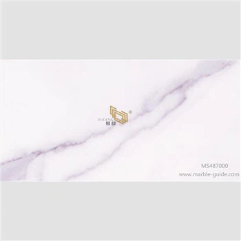 Carrara baltā pulēta marmora efekta saķepināta porcelāna plātnes